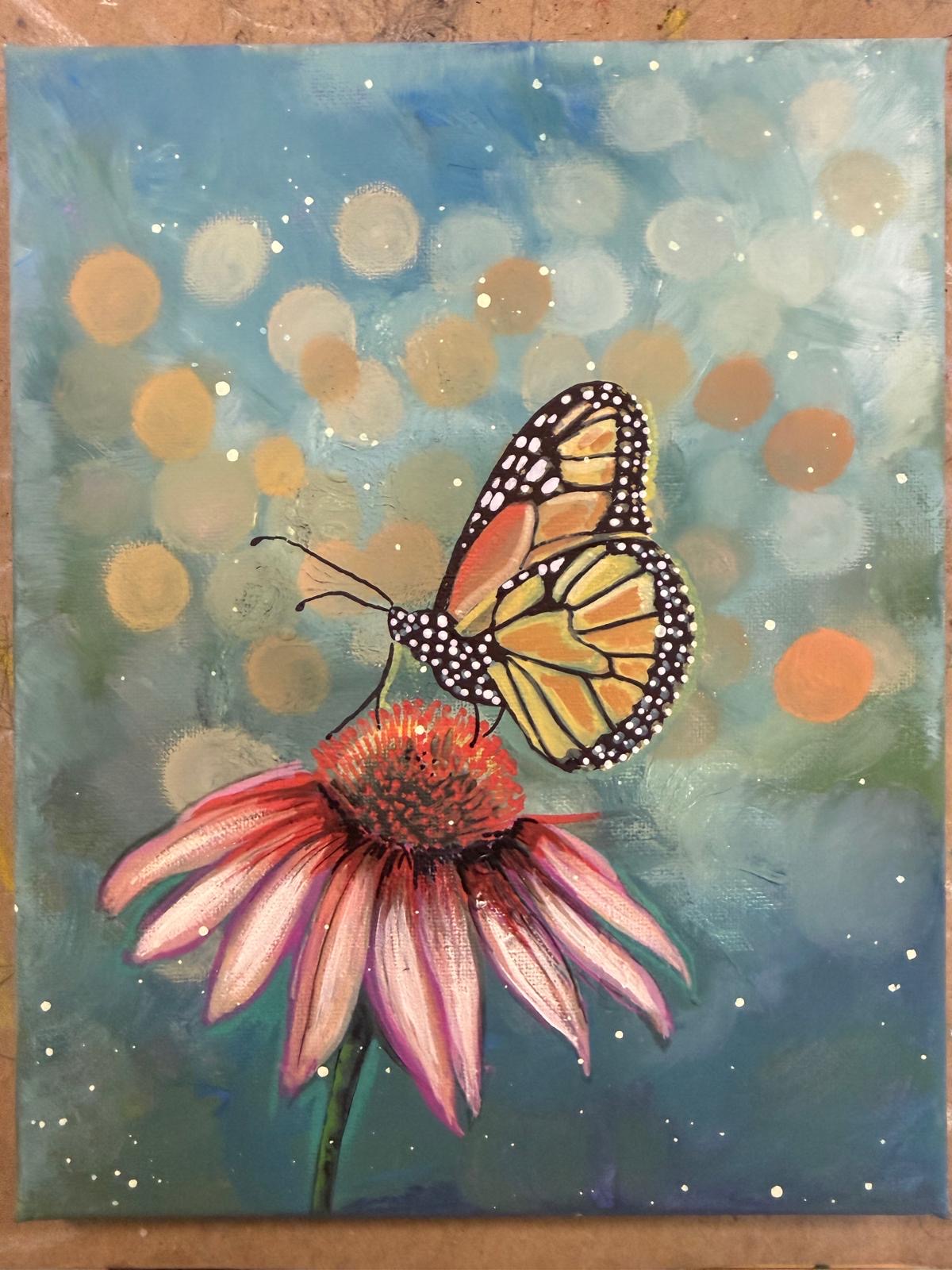 Original Butterfly Art by Vickie