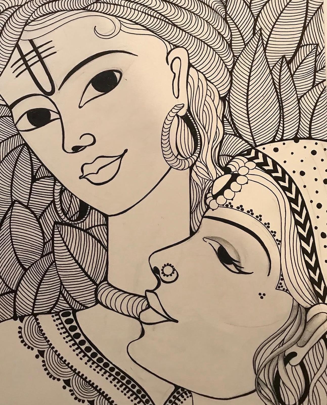 Original Linework Art by Vickie
