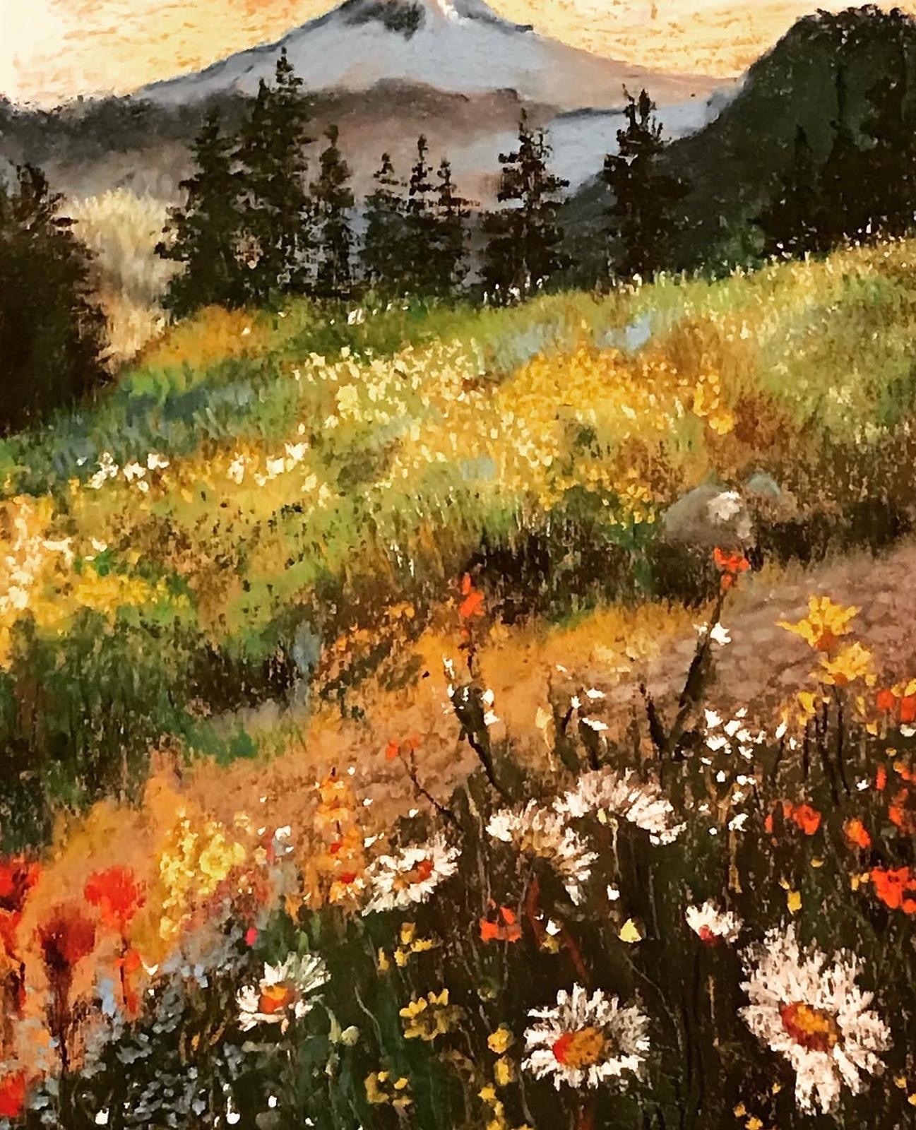 Original Landscape Art by Vickie